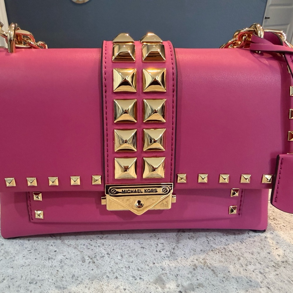 Michael Kors Pink Studded Women's Bag